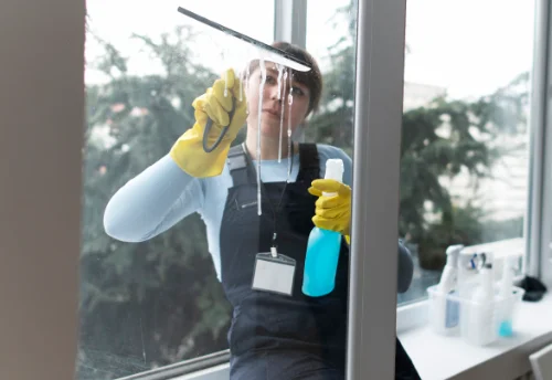 Nettoyage de vitres intérieures et extérieures à Peyrat-le-Château